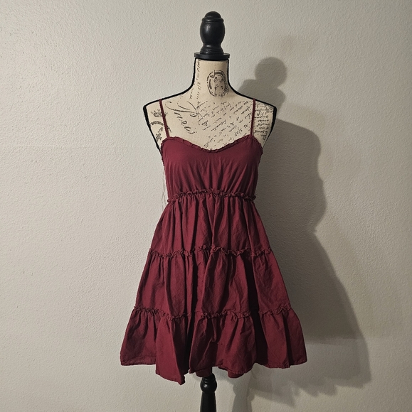 Max + Ash Mini Tiered Ruffle Smocked Dress - Picture 1 of 10